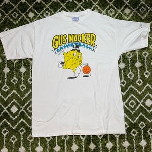 Vintage 90s Gus Macker Basketball Cartoon Shirt XL